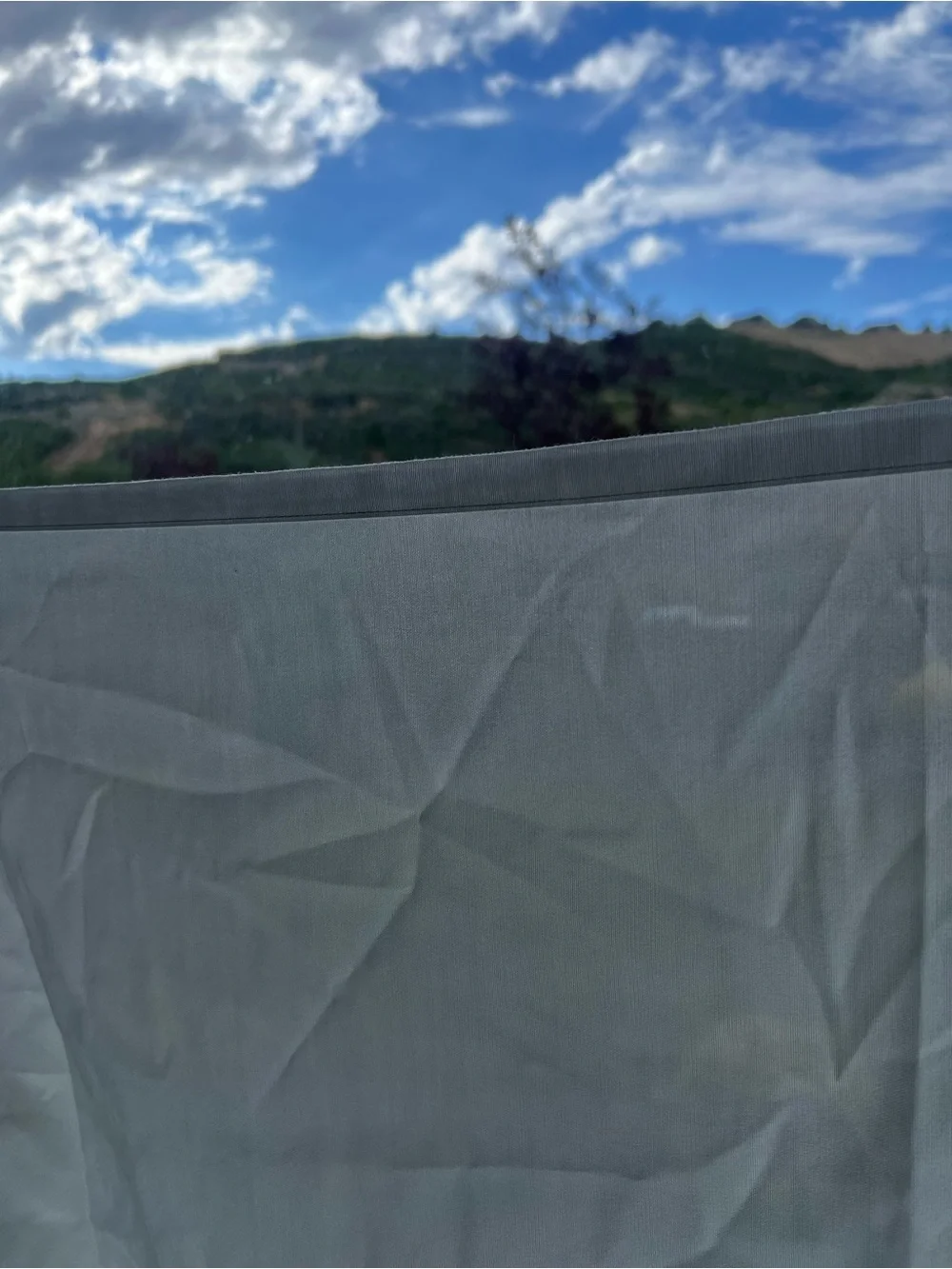 IKEA HILJA Sheer White Curtain Panels x2 57x97
